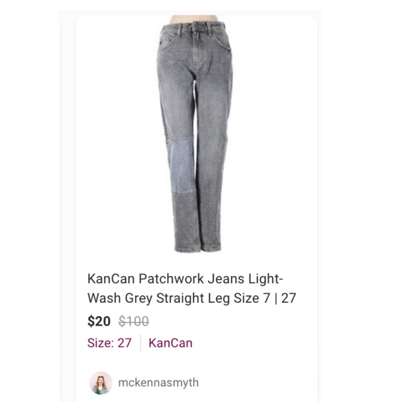 KanCan Bundle 6 Pairs | Size 5 & 7 | Straight Leg, Boyfriend, and Skinny Styles - Picture 7 of 7